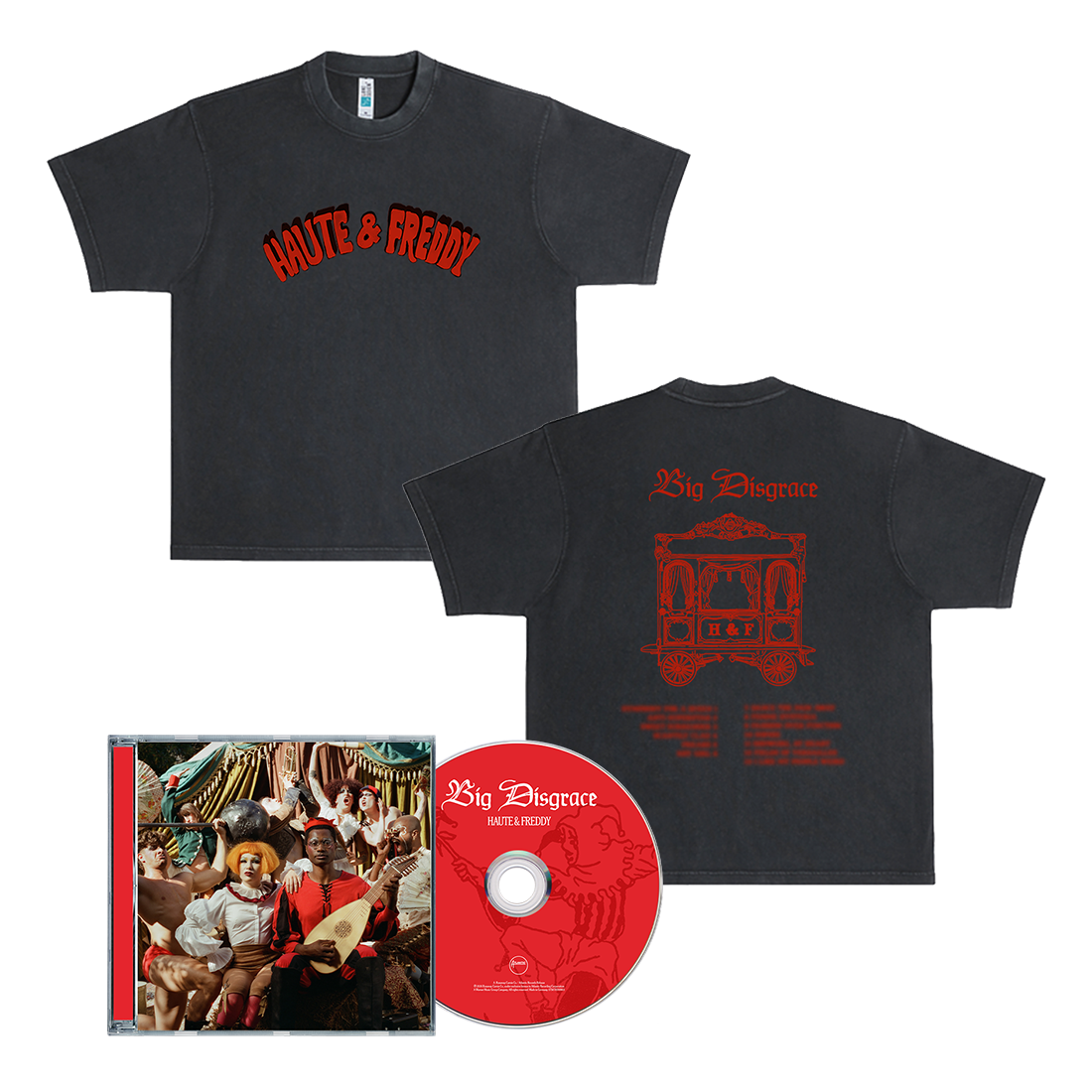 BIG DISGRACE - CD + TEE PACK
