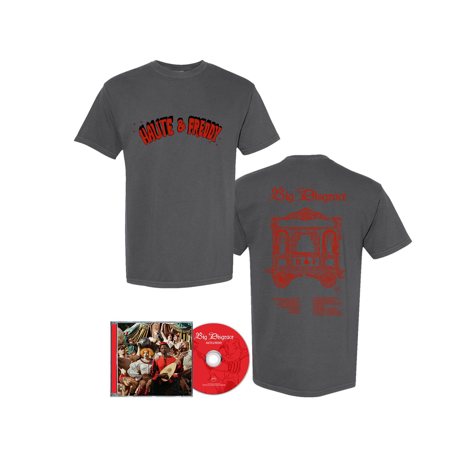 BIG DISGRACE - CD + TEE PACK